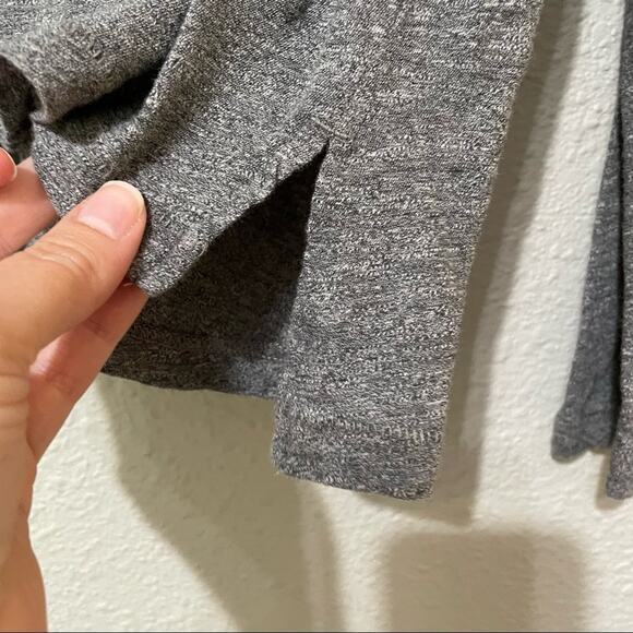 Madewell Grey Long Sleeve Lightweight Turtleneck Sweater Womens M Classic Preppy - Picture 3 of 8